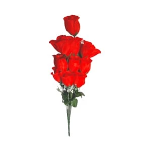 ROSAS DECORATIVAS X18 ROJA: