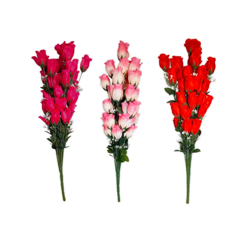 ROSAS DECORATIVAS X36 SURTIDA: