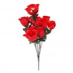 ROSAS DECORATIVAS X12 ROJA: