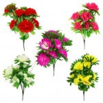 FLORES DECORATIVAS X9 SURTIDAS: