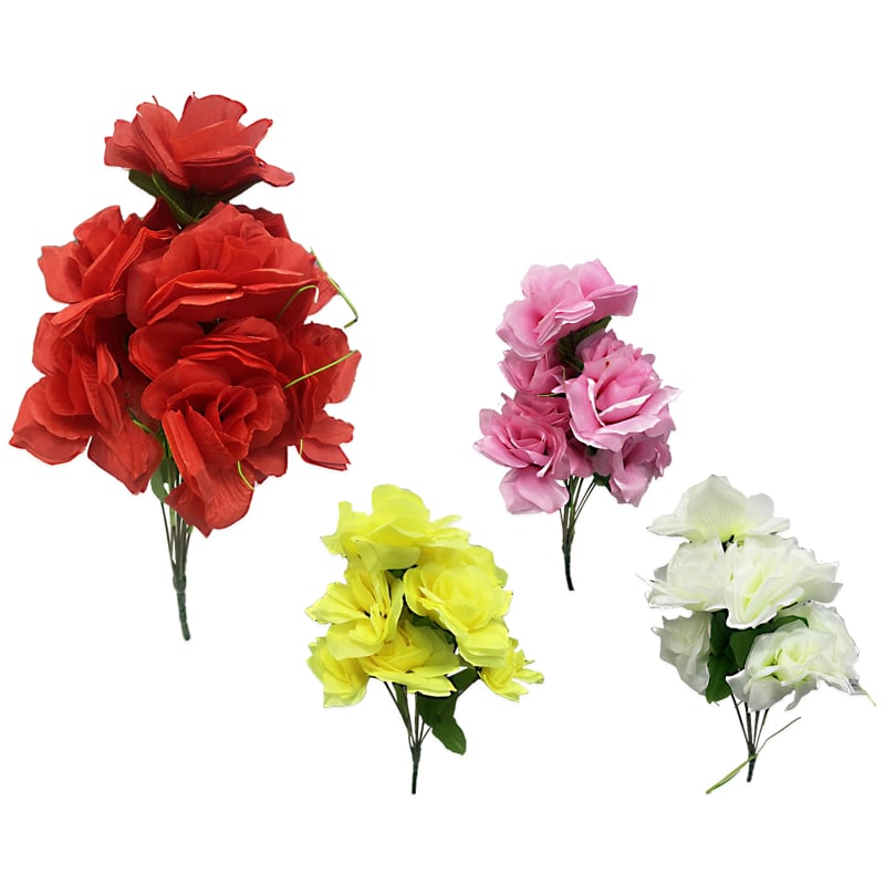 FLORES DECORATIVA SURTIDAS 40CM: