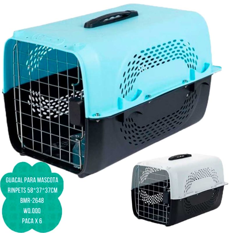 GUACAL PARA MASCOTA RINPETS 58*37*37CM BMR-2648