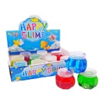 SLIME CALABAZA CON LUZ (CJX12) (6CM X 6 CM)