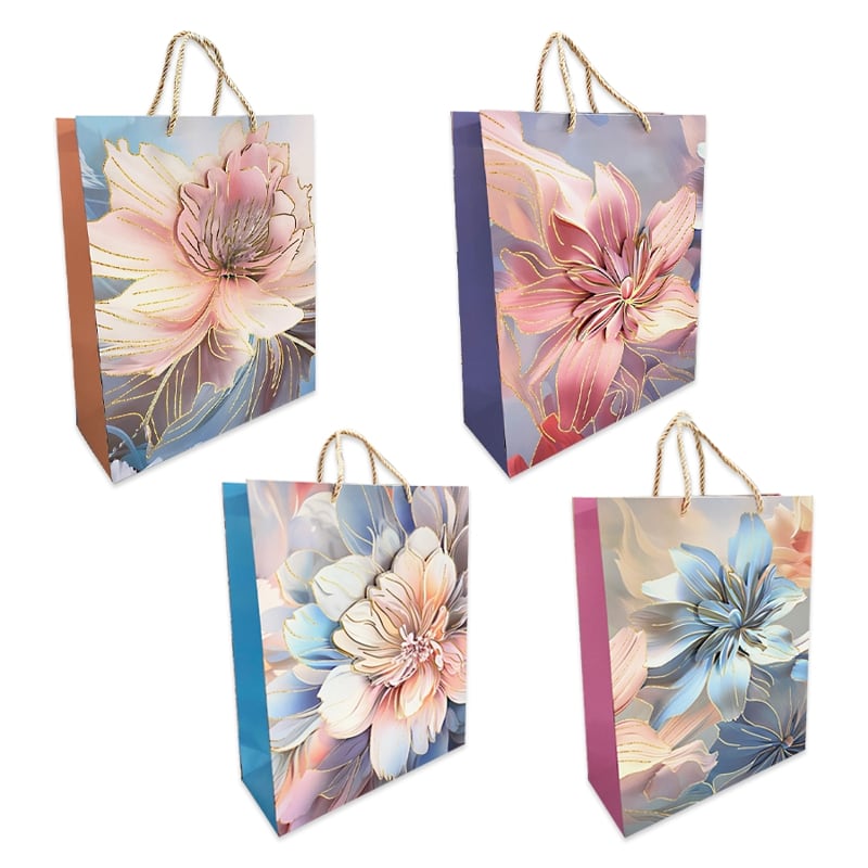 BOLSA DE REGALO FLORES: