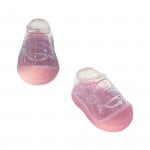 RECORDATORIO ZAPATITO BABY SHOWER ROSADO (PQTX12)