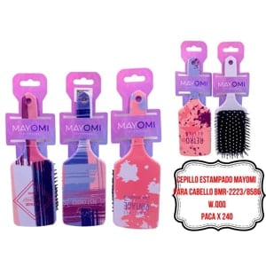 CEPILLO ESTAMPADO MAYOMI PARA CABELLO BMR-2223/8586