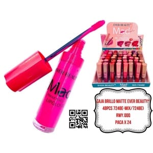 CAJA BRILLO MATTE EVER BEAUTY*48PCS 7248E-MIX/7248E