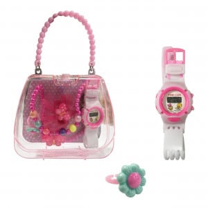 BOLSO CON ACCESORIOS Y RELOJ (PQTX12)