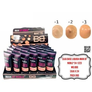 CAJA BASE LIQUIDA IMAN OF NOBLE*24 1223