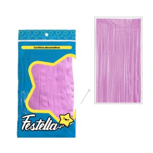 CORTINA FIESTA 2*1 MORADO LILA