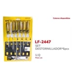 SET DESTORNILLADOR*6pcs BMR-2447