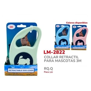 COLLAR RETRACTIL PARA MASCOTAS 3M BMR-2822