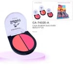 CAJA RUBOR DUO EVER BEAUTY*24 7432E-A/7432E