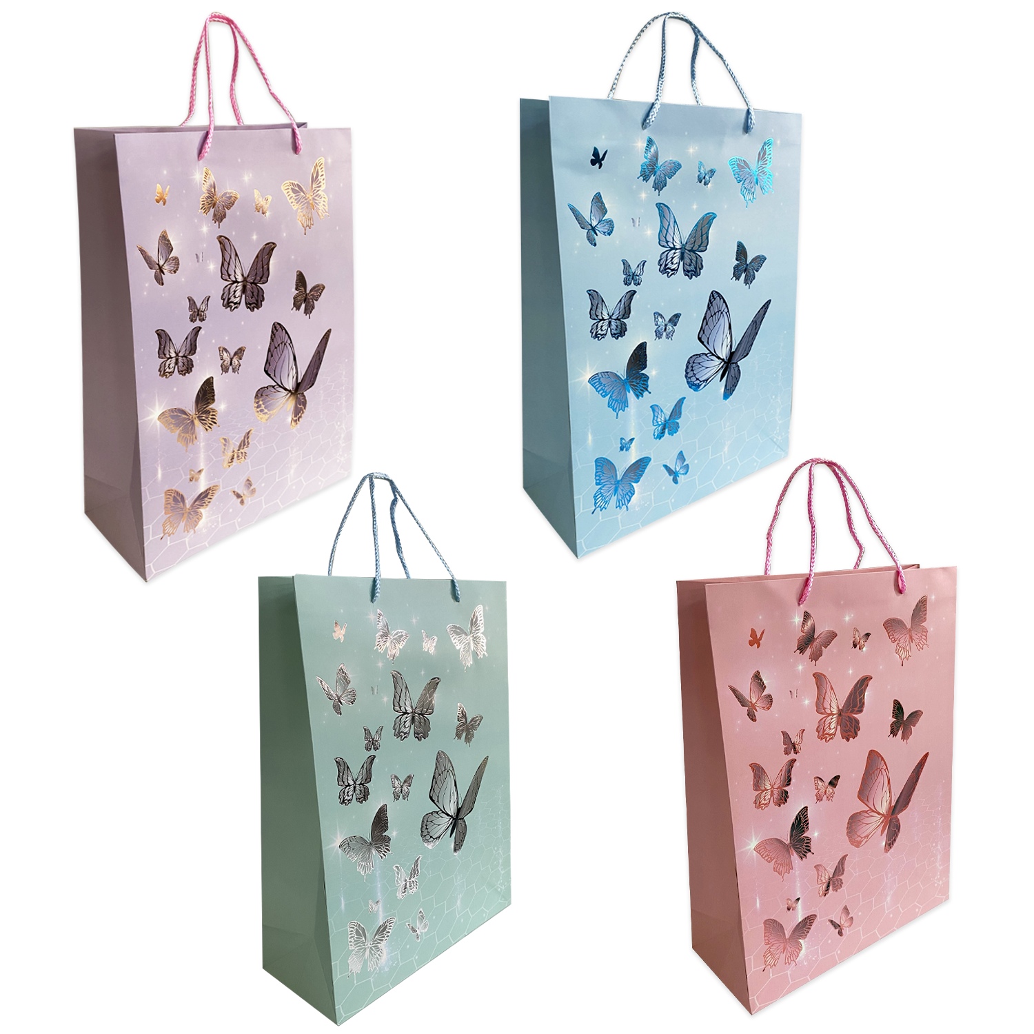 BOLSA REGALO MARIPOSAS  (PQX12)