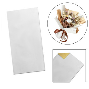 PAPEL COREANO BLANCO DORADO X20: