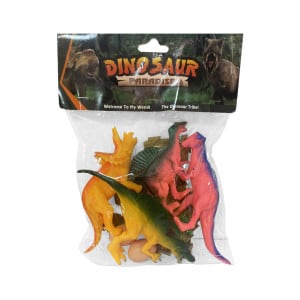 SET DE DINOSAURIOS X4 EN BOLSA