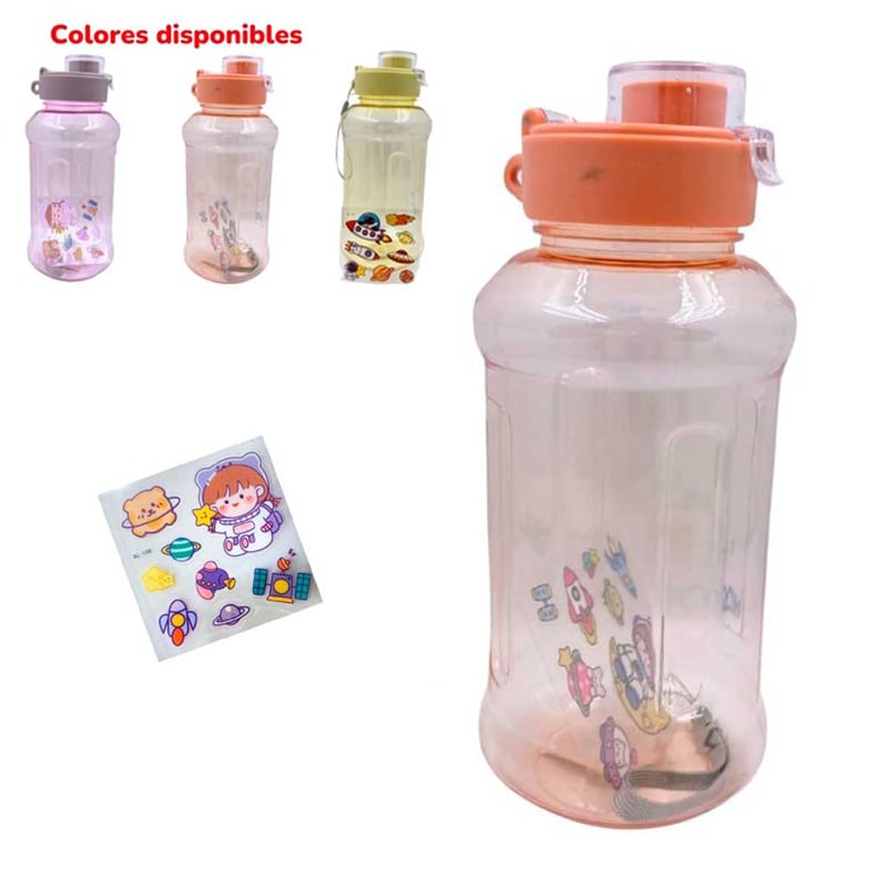 TERMO CON STICKERS 1000ML BMR-3551