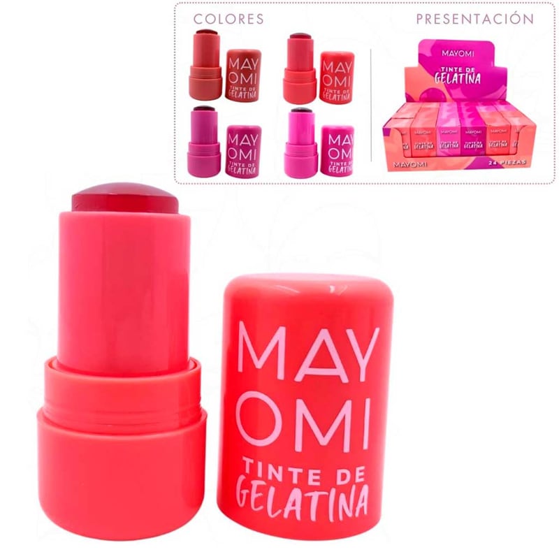 CAJA TINTA GELATINA MAYOMI*24PCS BMR-4455