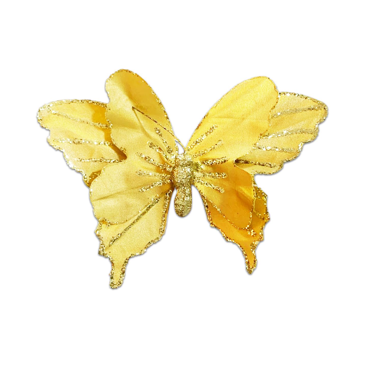 MARIPOSA NAVIDEÑA DORADA(BDJX120)