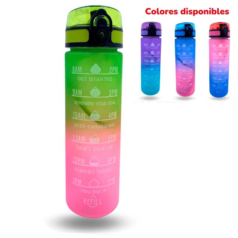 TERMO MOTIVACIONAL COLORES 700ML BMR-3537