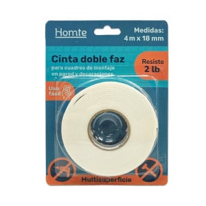 CINTA DOBLE FAX 4M*18MM