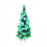 ARBOL NAVIDEÑO ERIZO VERDE OSCURO PUNTAS VERDES CLARAS 150MTS