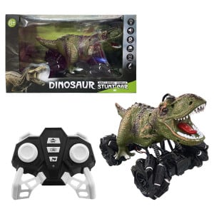 CARRO DINOSAURIO CON  CONTROL BATERIA R