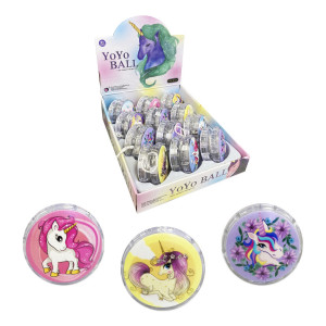 YOYO UNICORNIO CON LUZ (CJX12)