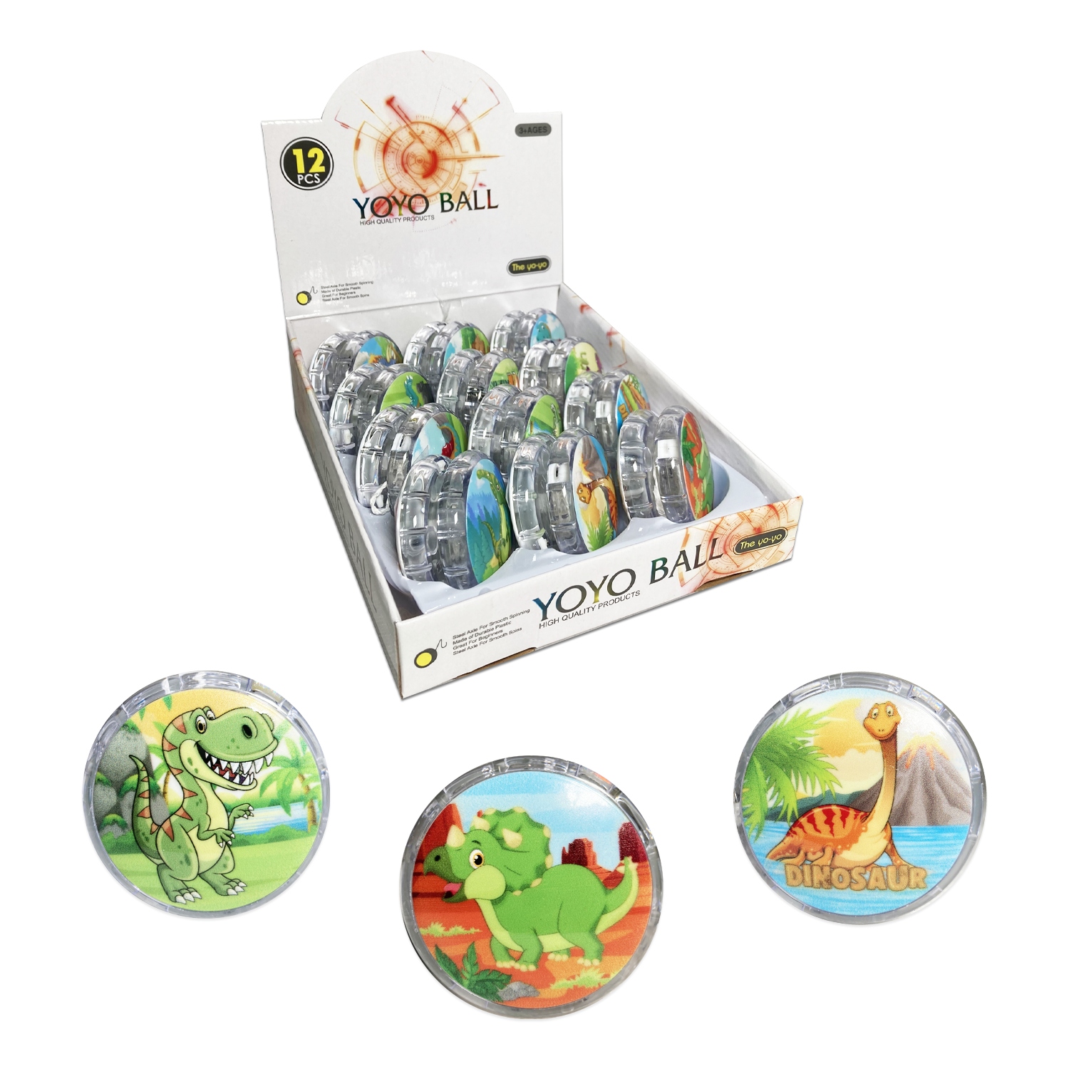 YOYO DINOSAURIOS CON LUZ (CJX12)