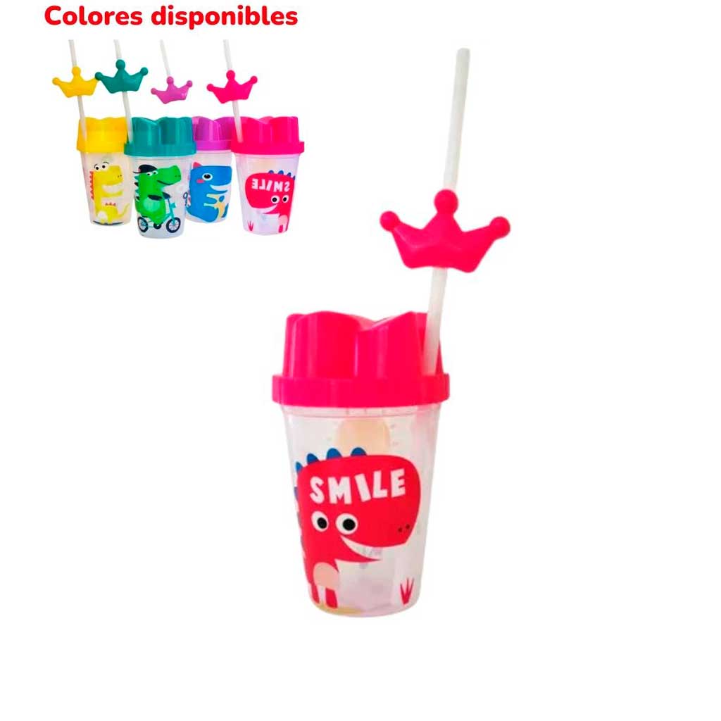 VASO PITILLO ESTAMPADO 420ml BMR-4223