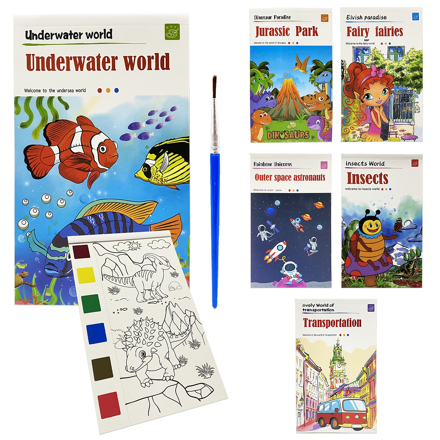 LIBRO INFANTIL PARA COLOREAR