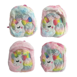 BOLSO PELUCHE UNICORNIO