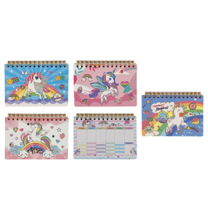 AGENDA ARGOLLADA UNICORNIO