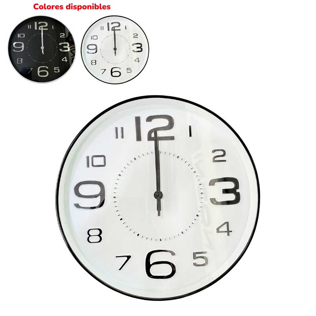 RELOJ DE PARED 31cm BMR-4096