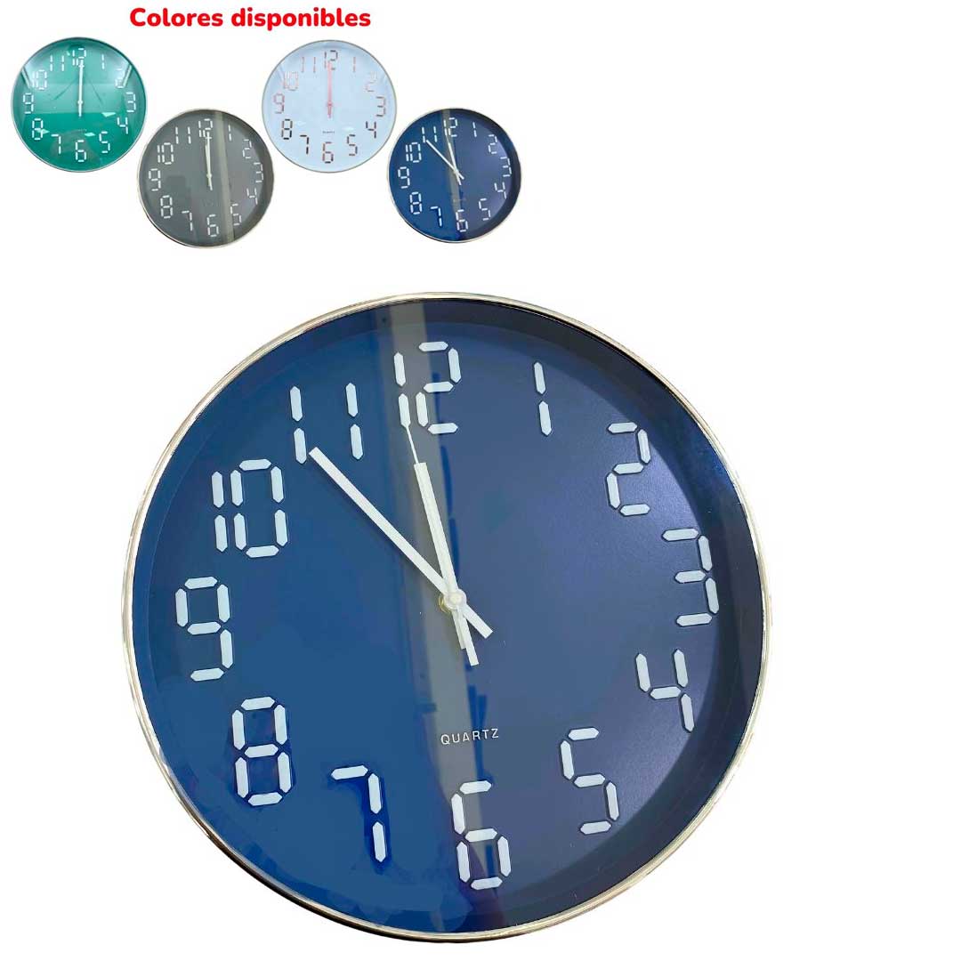 RELOJ DE PARED 31cm BMR-4100