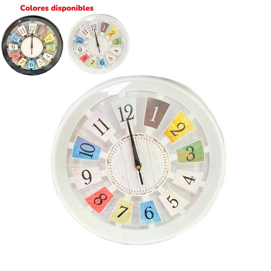 RELOJ DE PARED 30cm BMR-4109