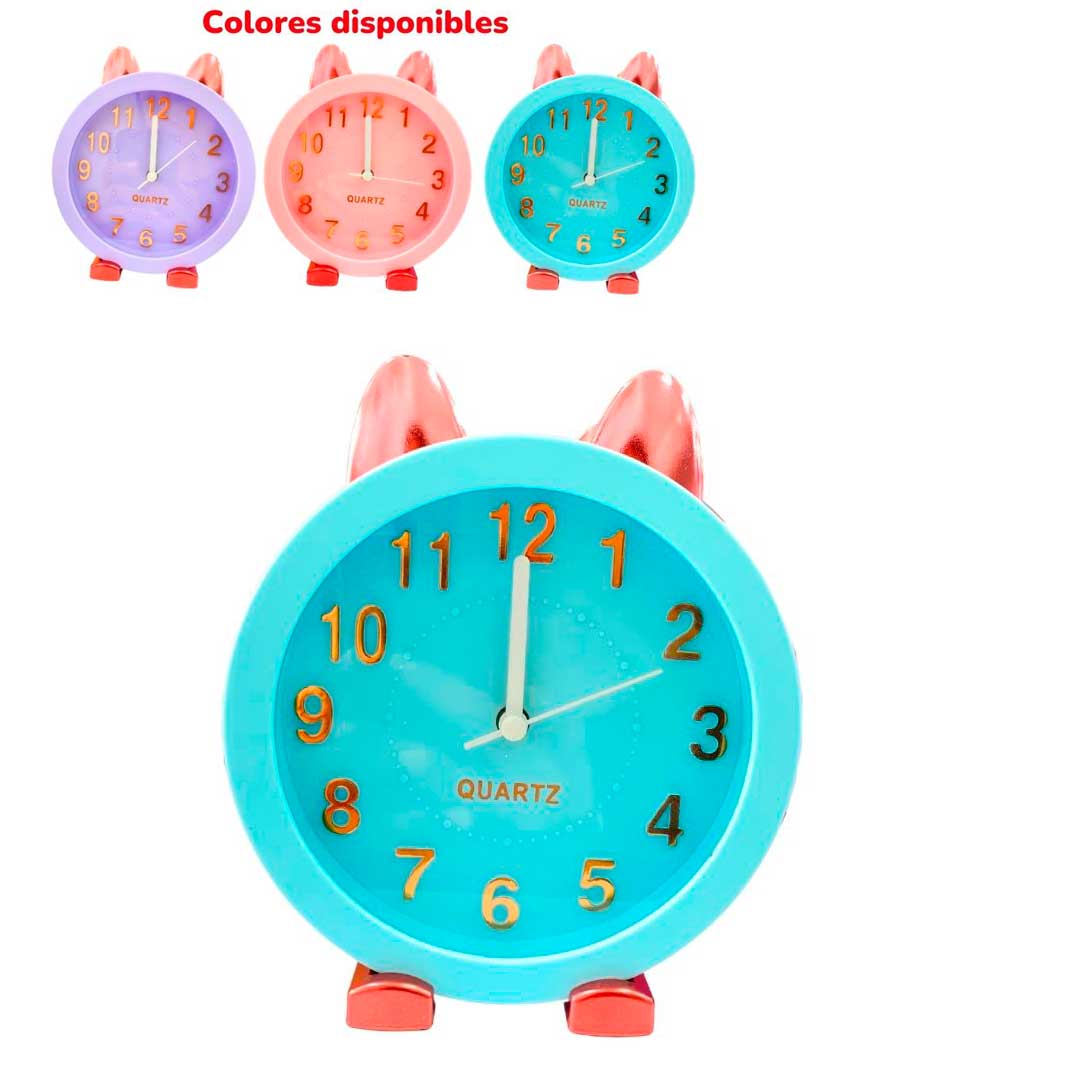 RELOJ DESPERTADOR 13*15cm BMR-4114