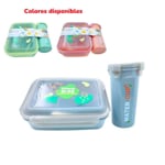 SET DE LONCHERA Y VASO KX-6122