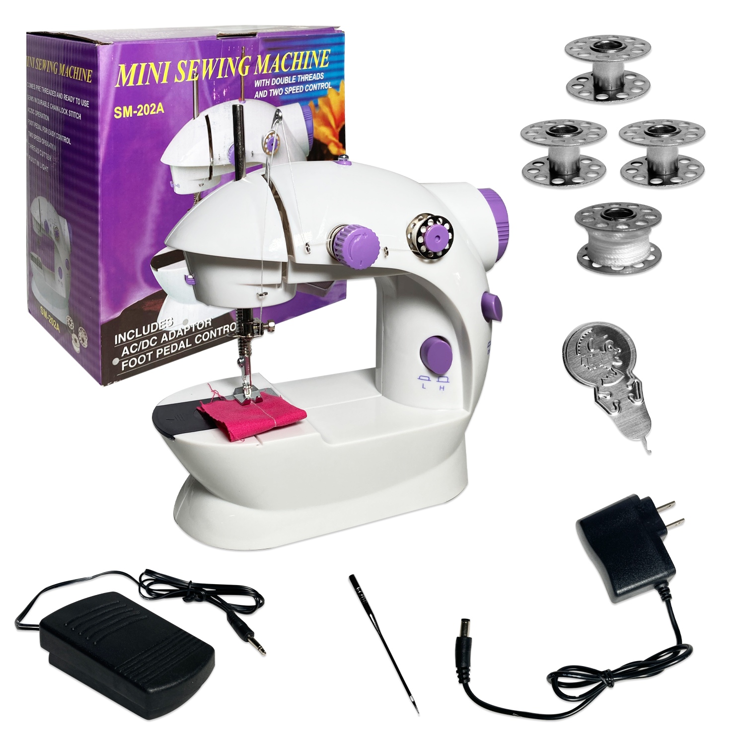 MAQUINA DE COSER PORTATIL MINI