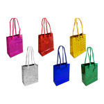 BOLSA HOLOGRAMA EXTRA MINI 10*8*4CM (PQTX12)