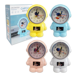 RELOJ DESPERTADOR INFANTIL ASTRONAUTA