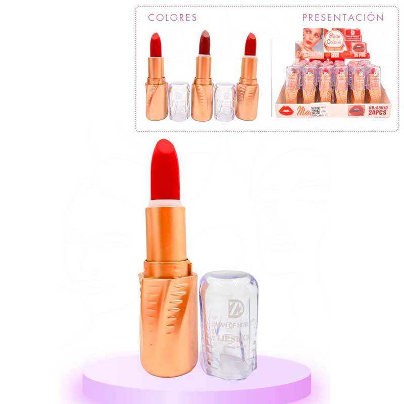 CAJA LABIAL MATTE IMAN OF NOBLE*24pcs 8557C