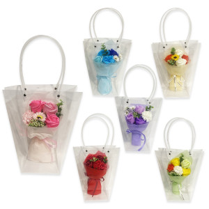 RAMO ROSAS CON FLORES EN BOLSA: