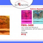 DZ. CAJA DE REGALO HOLOGRAMA 18*23*10cm BMR-3430