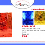 DZ. CAJA DE REGALO HOLOGRAMA 32*26*10cm BMR-3433
