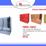 DZ. CAJA DE REGALO HOLOGRAMA 24*18*10cm BMR-3441