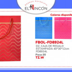 DZ. CAJA DE REGALO ESTAMPADA 40*30*12cm FD8924L