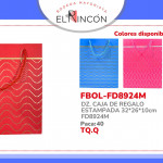 DZ. CAJA DE REGALO ESTAMPADA 32*26*10cm FD8924M