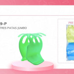 DZ. CAIMAN TRES PATAS JUMBO PASTEL BMR-3989-P