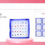 DZ. TOPO CAJA AZUL BMR-4018-2